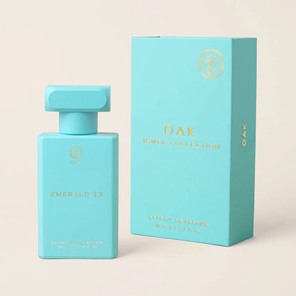 a bottle of perfume next to a box