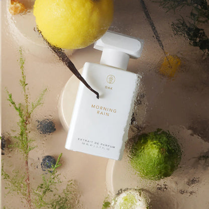 a lemon and a soap on a plate